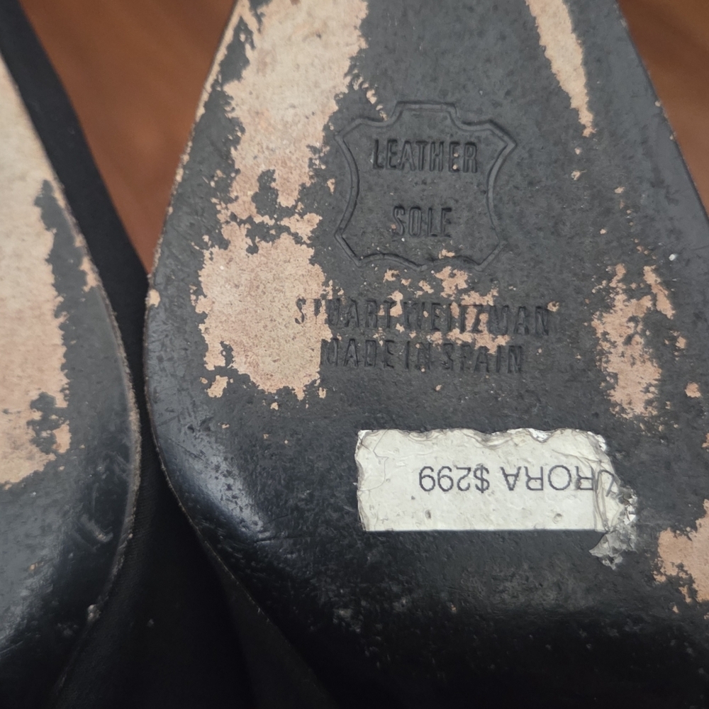 Stuart Weitzman Aurora Crystal Embellishments Sli… - image 5